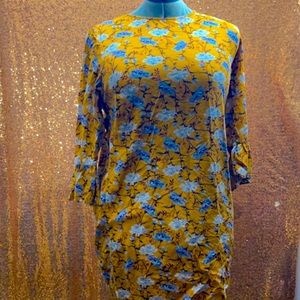 Yellow Floral Old Navy Dress